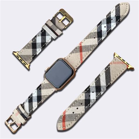 apple watch armband burberry|Burberry Apple Watch band 44mm.